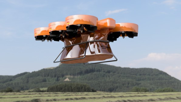 Wild Hopper firefighting UAV